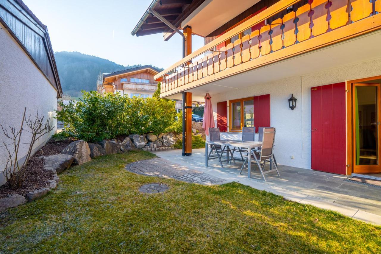 Alpenliebe Ferienwohnung Ofterschwang Luaran gambar